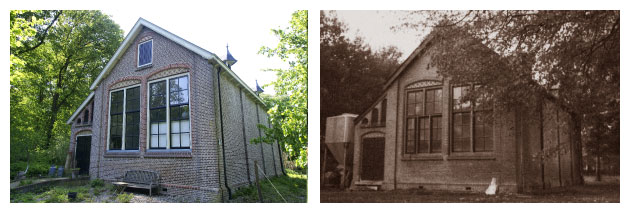 Het schooltje in Boschoord